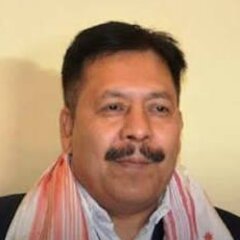 Naba Kumar Sarania, President of Gana Suraksha Party